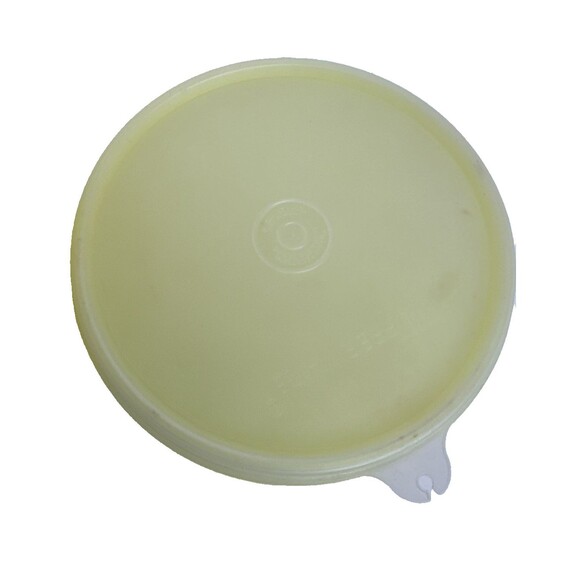 Vintage TUPPERWARE Yellow Storing Containers/ Canister Set #263 &264 With Lids - Picture 4 of 12